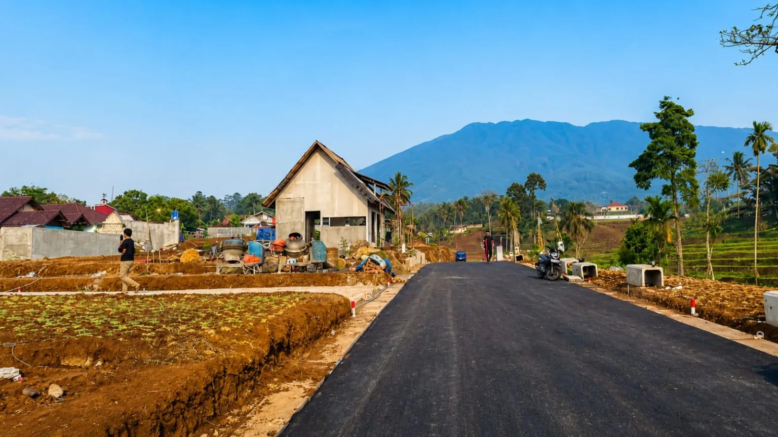 Suasana kawasan properti pilihan