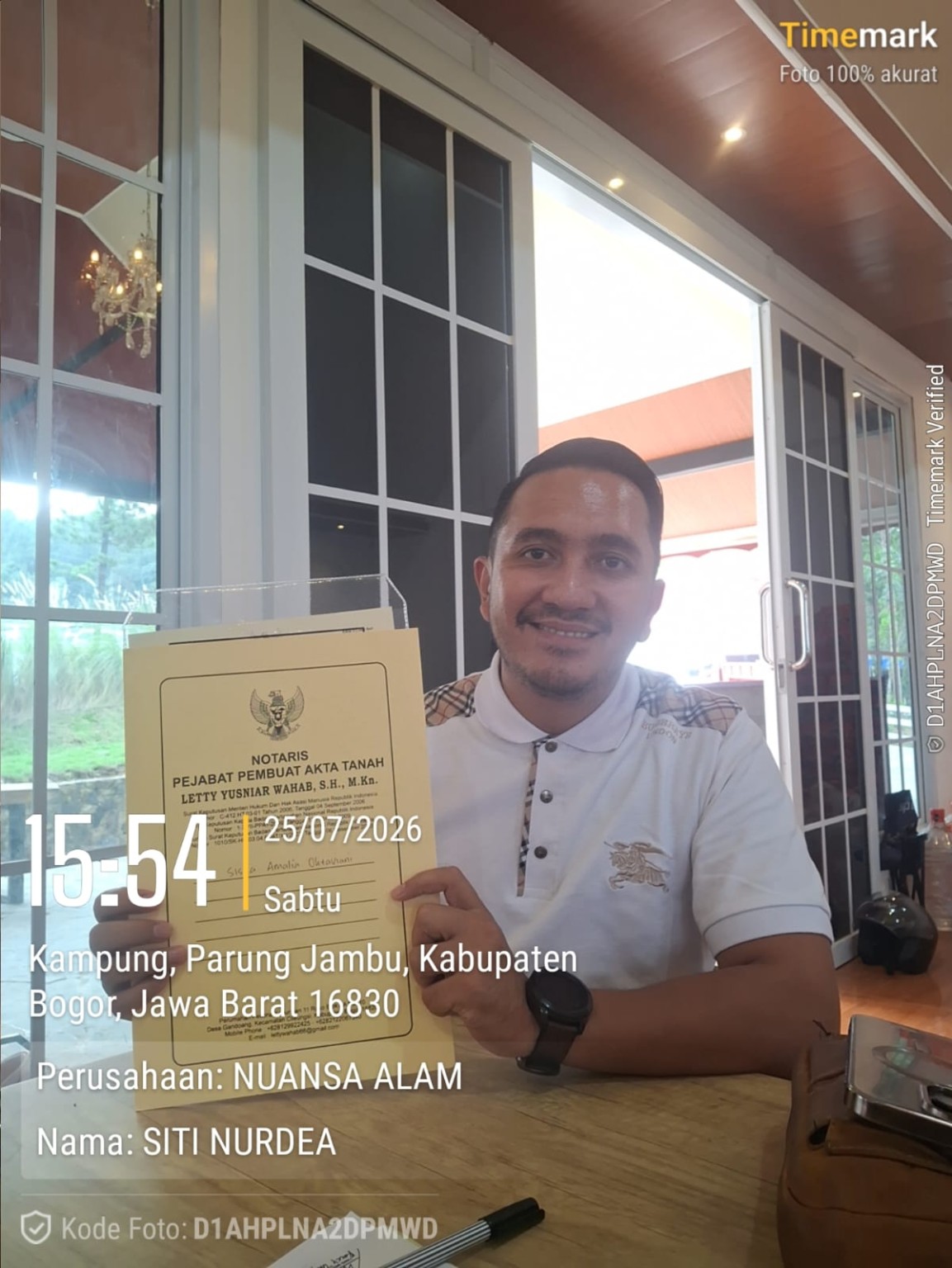 Dokumentasi survey